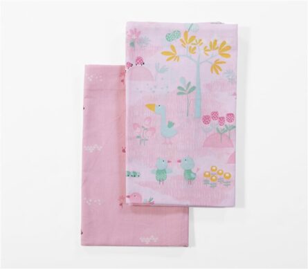 Nef-Nef Spring Happiness σετ βρεφικά σεντόνια λίκνου 2τμχ 039594