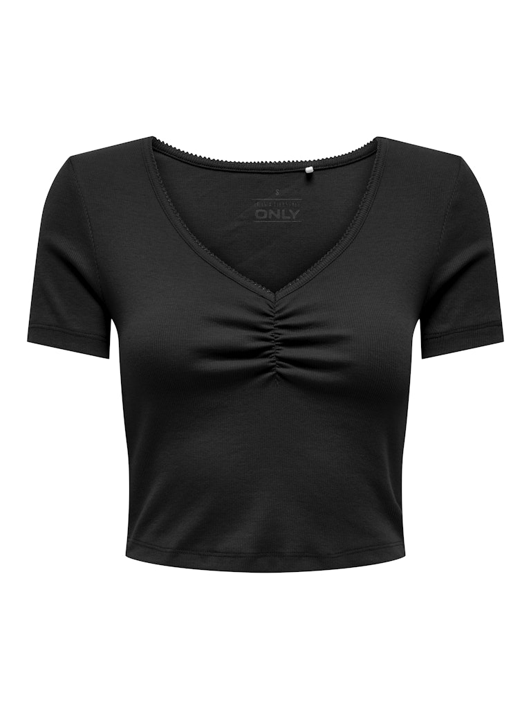 Only γυναικείο μονόχρωμο cropped τοπ 15365759