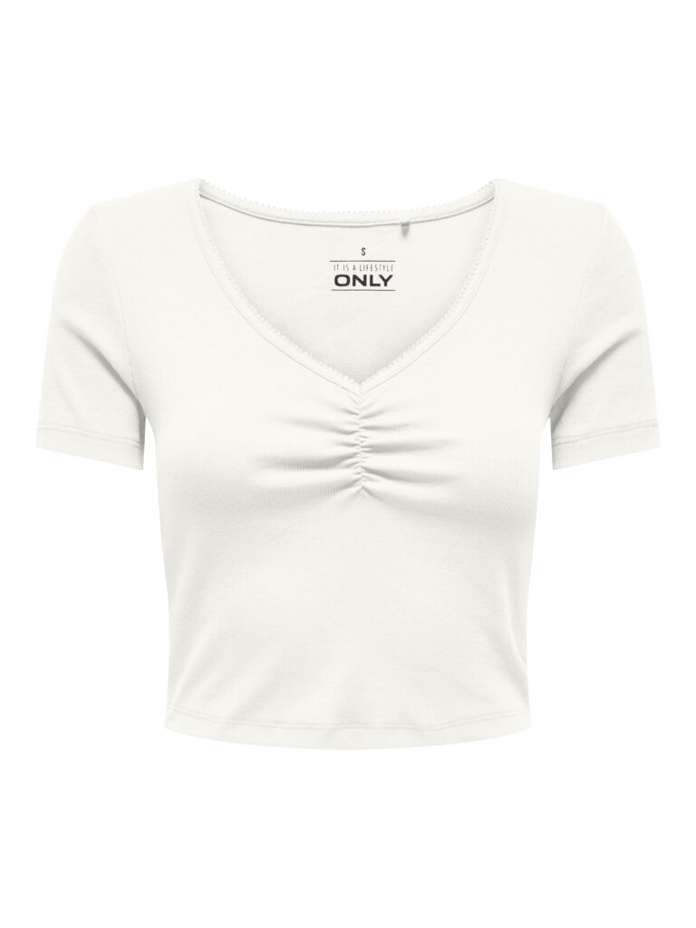 Only γυναικείο μονόχρωμο cropped τοπ 15365759