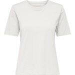Only γυναικείο μονόχρωμο t-shirt 15371896