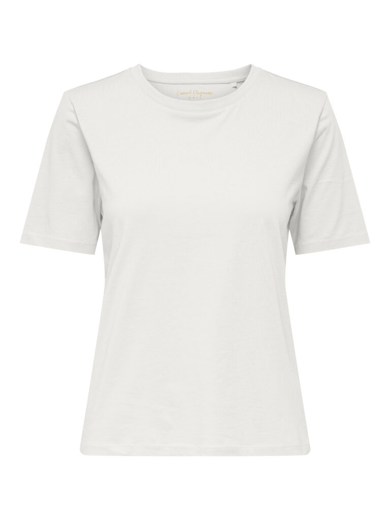 Only γυναικείο μονόχρωμο t-shirt 15371896