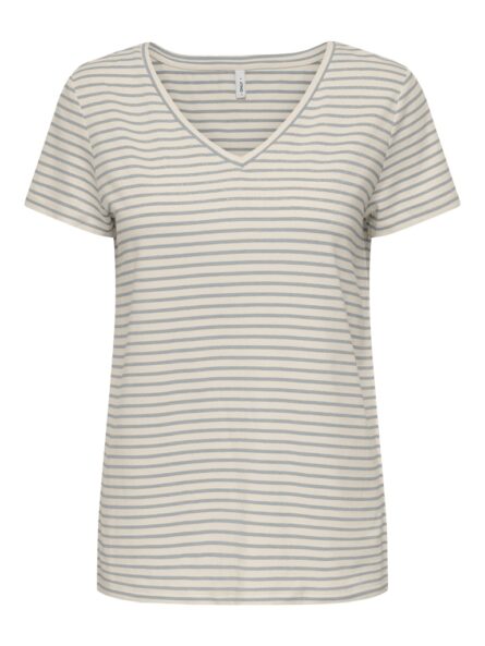 Only γυναικείο ριγέ t-shirt 15371964
