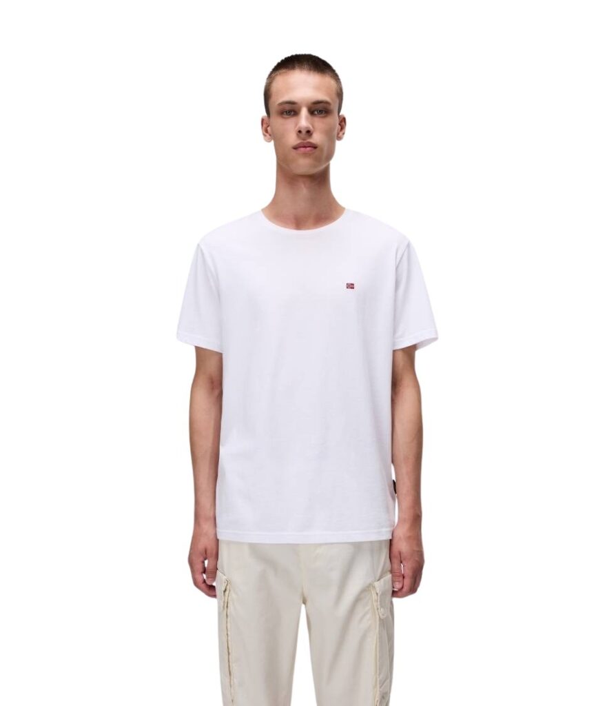 Napapijri Salis ανδρικό μονόχρωμο t-shirt NP0A4H8D0021