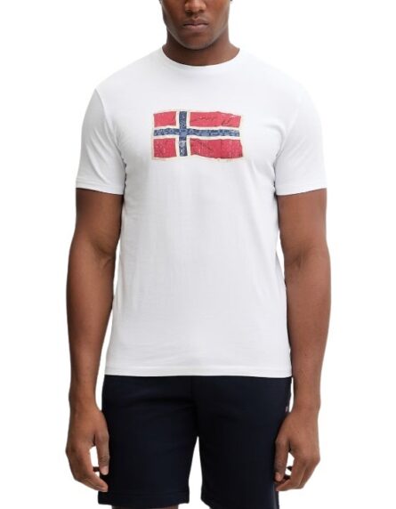 Napapijri ανδρικό t-shirt με λογότυπο NP0A4FZBFX11