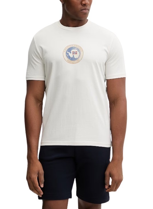 Napapijri ανδρικό t-shirt με τύπωμα NP0A4G5AN1A1