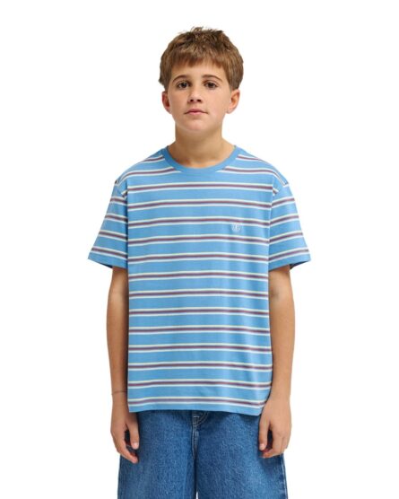 Element Icon Embroidery παιδικό t-shirt για αγόρι με ρίγες ELBKT00119