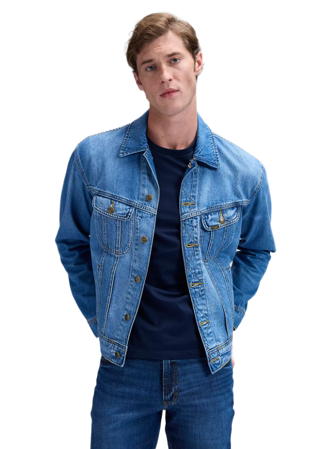 Lee Rider Jacket ανδρικό μπουφάν τζιν 112364153