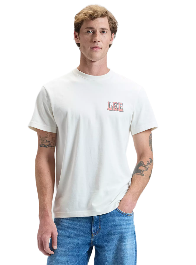Lee Vinyl Tee ανδρικό t-shirt με τύπωμα 112376488