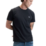 Lee Patch logo ανδρικό μονόχρωμο t-shirt με patch 112376604