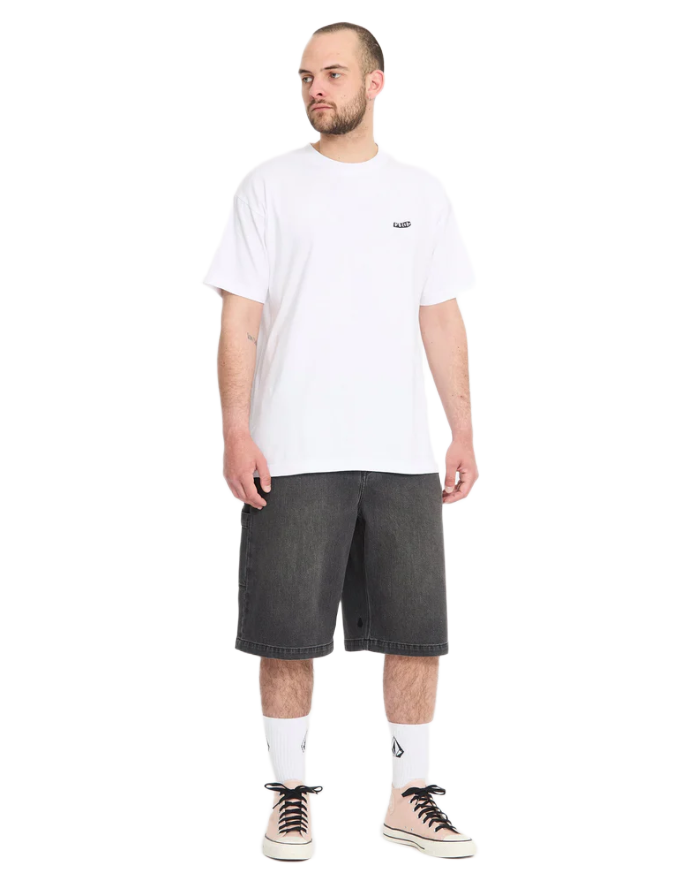 Volcom ανδρική τζιν βερμούδα CHILLOW DENIM SHORT A2012606BKG
