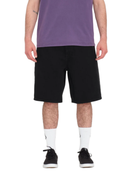 Volcom ανδρική τζιν βερμούδα BILLOW DENIM SHORT 22 A2012609BLK