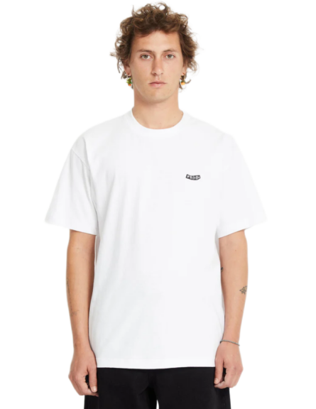 Volcom ανδρικό μονόχρωμο t-shirt με λογότυπο PISTOL STONE A4312675