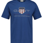 Gant ανδρικό κοντομάνικο t-shirt λογότυπο 3G2003199