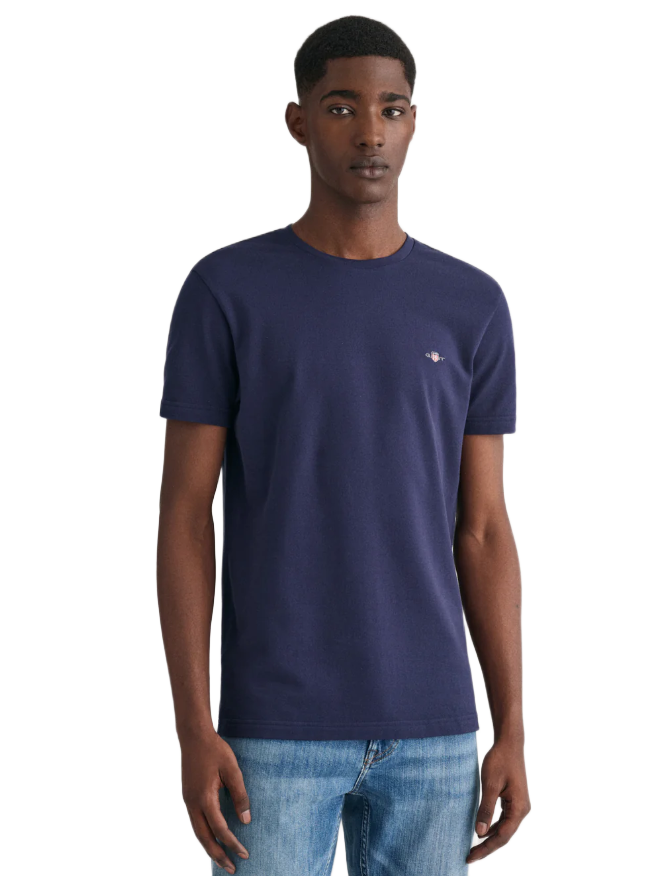 Gant ανδρικό t-shirt μονόχρωμο 3G2013033
