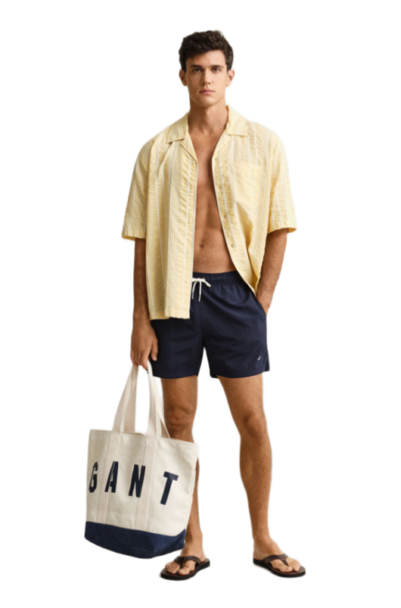 Gant ανδρικό μονόχρωμο μαγιό σορτς 3G920026000