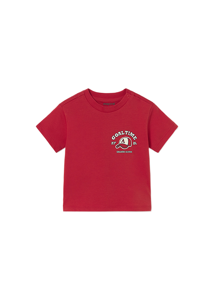Mayoral Newborn μπλουζάκι με τύπωμα για μωρό αγόρι 26-01007