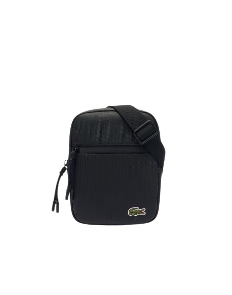 Lacoste ανδρική μικρή flat crossbody τσάντα LCST Coated Canvas 3NH3307LV
