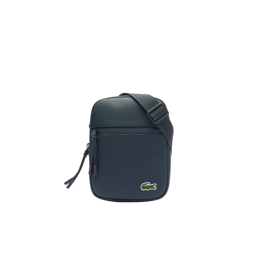 Lacoste ανδρική μικρή flat crossbody τσάντα LCST Coated Canvas 3NH3307LV