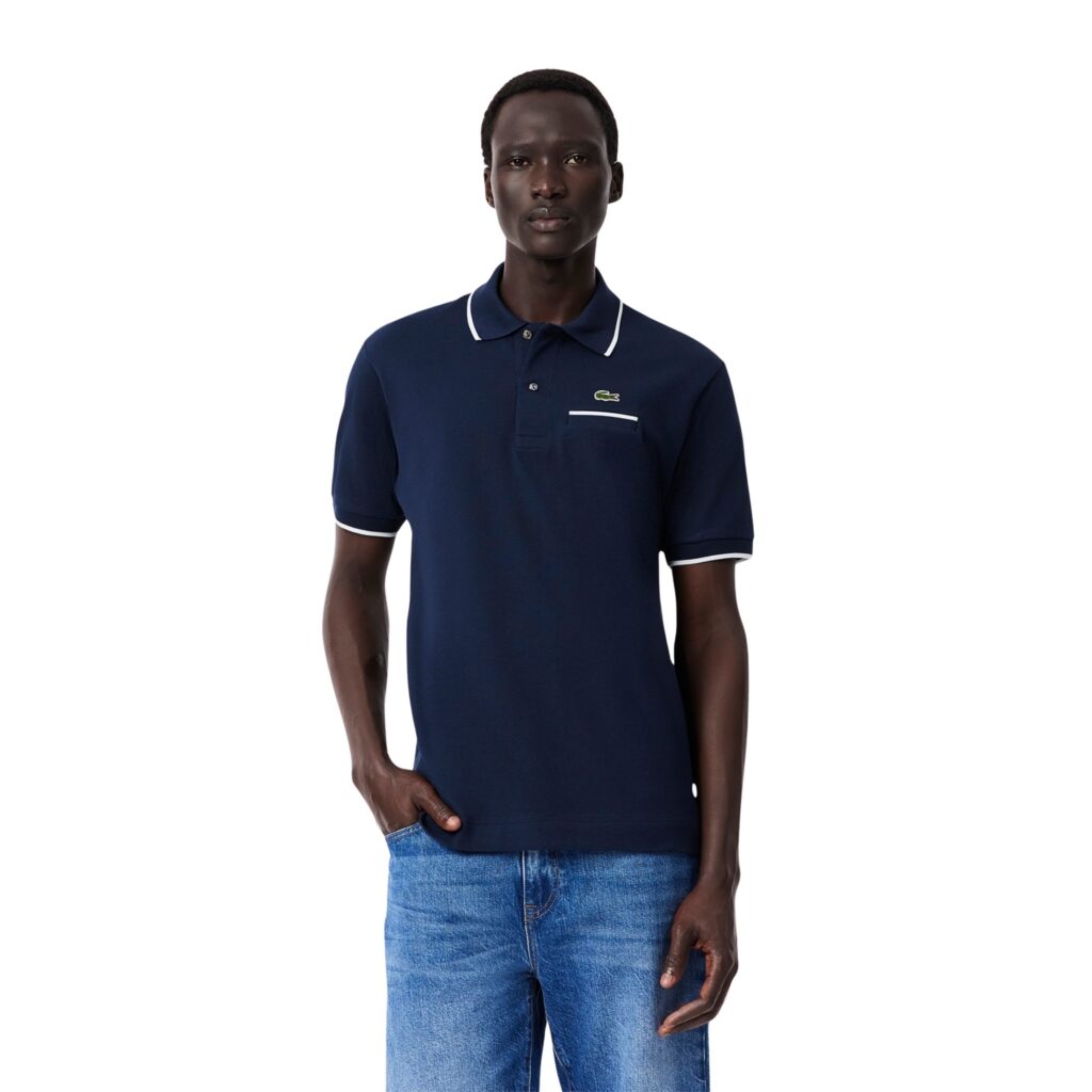 Lacoste ανδρική polo μπλούζα κοντομάνικη classic fit 3PH9838