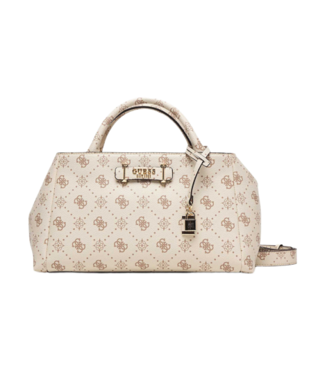 Guess γυναικεία τσάντα χειρός/ώμου Carrie Logo Girlfriend Satchel HWGP9898080