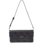Guess γυναικεία τσάντα ώμου με λογότυπο 4G Sadie Flap HWOS8118190