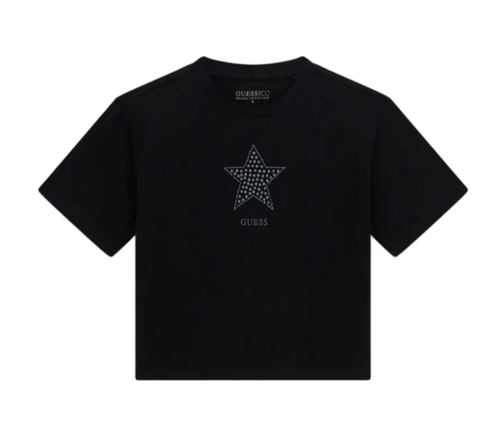 Guess παιδικό t-shirt με στρας για κορίτσι J6RI05K6YW4