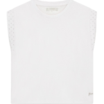 Guess παιδικό αμάνικο t-shirt με στρας για κορίτσι J6RI07K8HM4