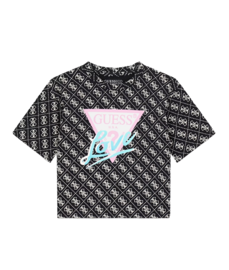 Guess παιδικό t-shirt με λογότυπο για κορίτσι J6RI08K6YW4