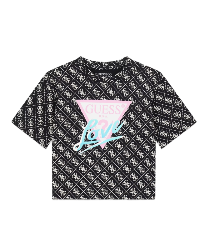 Guess παιδικό t-shirt με λογότυπο για κορίτσι J6RI08K6YW4