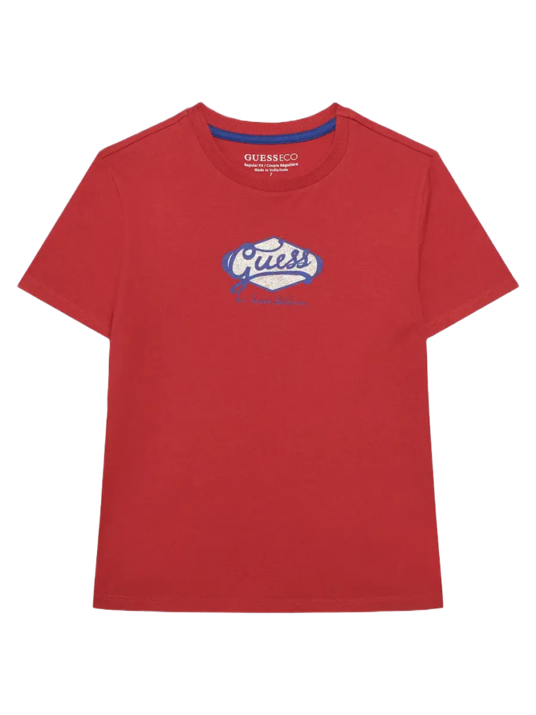 Guess παιδικό t-shirt με τύπωμα για αγόρι L6RI02K8HM4