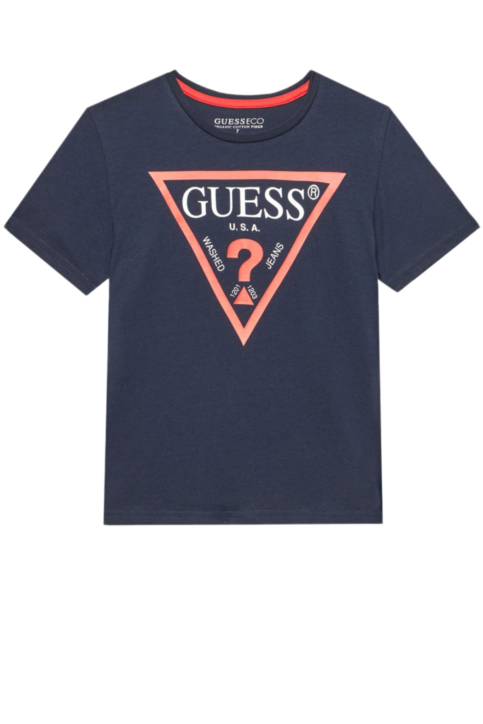 Guess παιδικό t-shirt τριγωνικό λογότυπο για αγόρι L73I55K8HM0