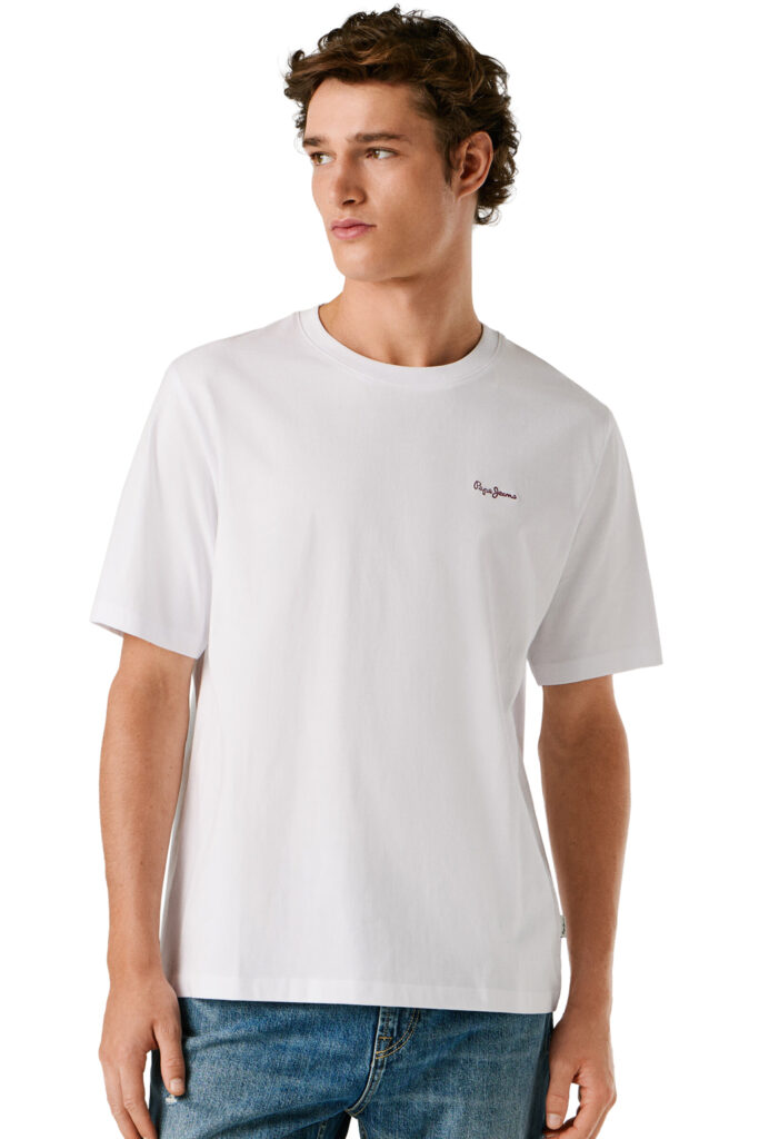 Pepe Jeans ανδρικό t-shirt με κέντημα Connor PM5010179