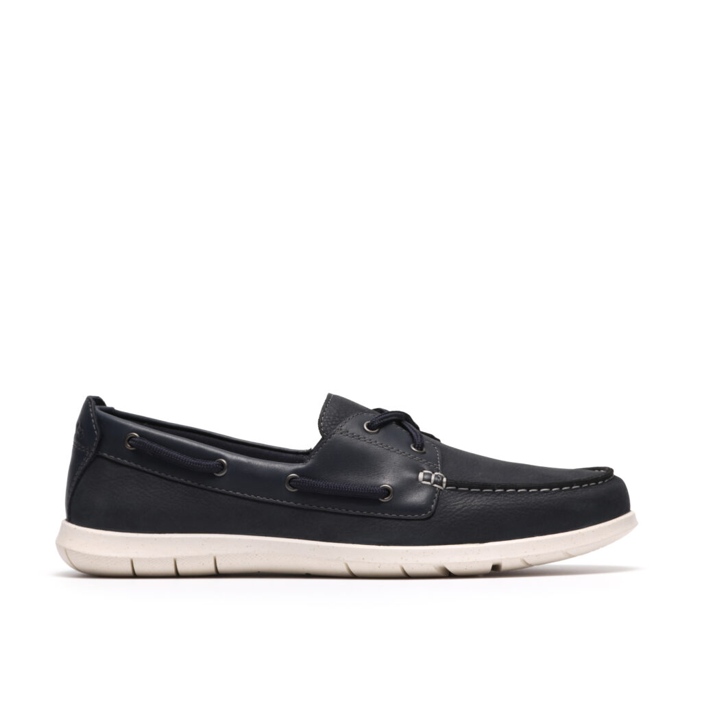 Clarks ανδρικά δερμάτινα μοκασίνια Flexway 26187416