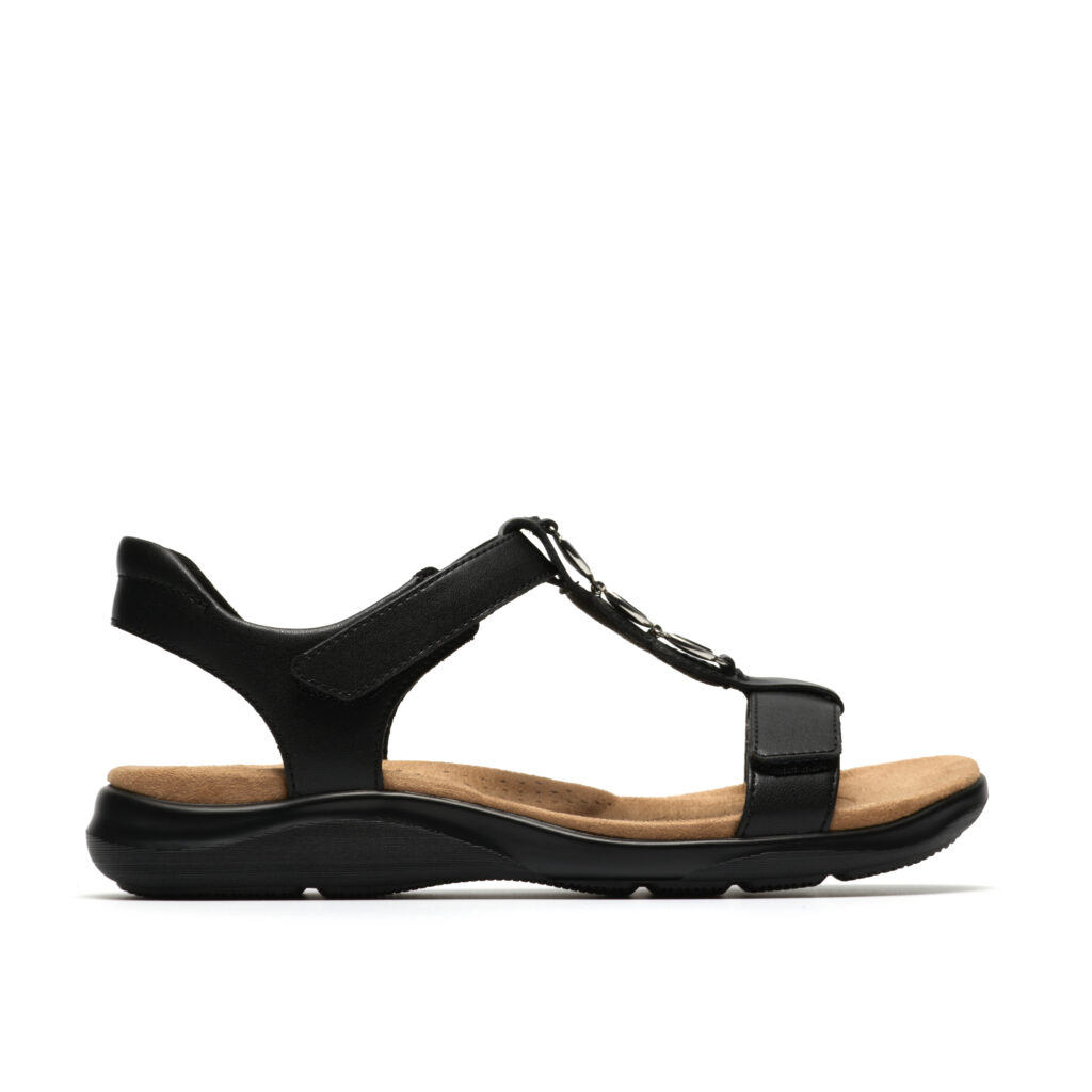 Clarks γυναικεία δερμάτινα σανδάλια Kitly Gem 26185964