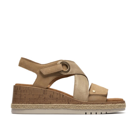 Clarks γυναικείες πλατφόρμες Kidiki Sun 26185953