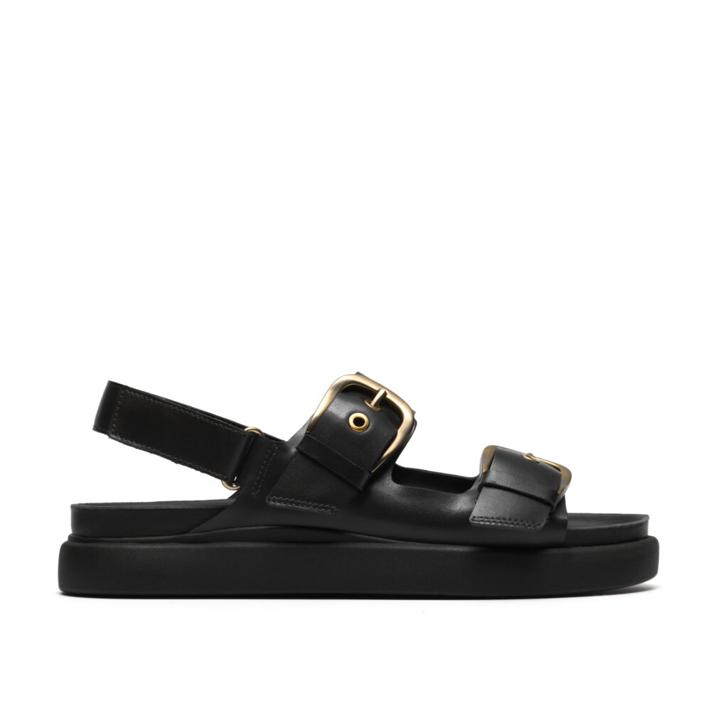 Clarks γυναικεία δερμάτινα σανδάλια Aristella Bay 26185807