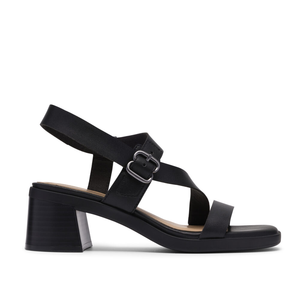 Clarks γυναικεία δερμάτινα πέδιλα Jaylan Sol 26186890