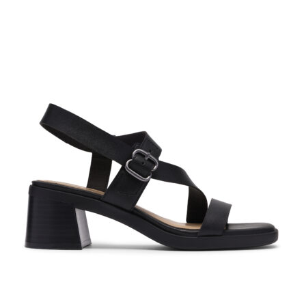 Clarks γυναικεία δερμάτινα πέδιλα Jaylan Sol 26186890