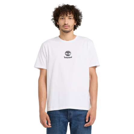 Timberland ανδρικό t-shirt λογότυπο Print Stack Logo Short Sleeve Tee A6WWT100