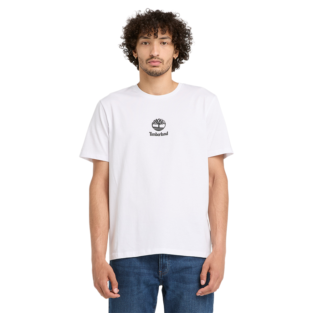 Timberland ανδρικό t-shirt λογότυπο Print Stack Logo Short Sleeve Tee A6WWT100
