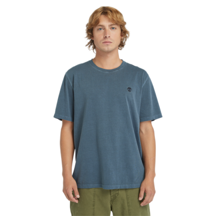 Timberland ανδρικό t-shirt λογότυπο δέντρο DUNSTAN RIVER Garment Dye A5YAY433