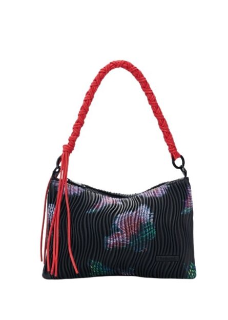 Desigual γυναικεία μεσαία τσάντα με ανάγλυφη υφή 26SAXPAL