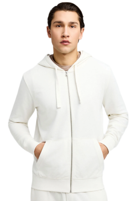 Funky Buddha ανδρική ζακέτα φούτερ με κουκούλα the essentials FBM013-002-06