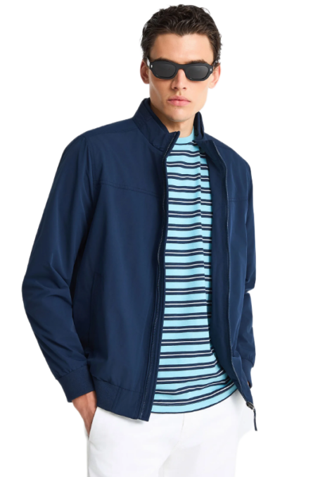 Funky Buddha ανδρικό ελαφρύ bomber μπουφάν FBM013-006-01
