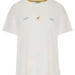 Funky Buddha γυναικείο loose fit t-shirt με τύπωμα FBL013-125-04