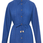 Funky Buddha γυναικείο μακρυμάνικο πουκάμισο embroidery FBL013-114-05