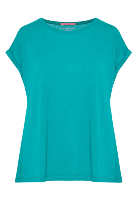 Funky Buddha γυναικείο t-shirt basic FBL013-114-04