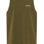 Funky Buddha ανδρική αμάνικη μονόχρωμη μπλούζα FBM013-003-04