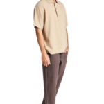 Funky Buddha ανδρικό comfort fit λινό chino παντελόνι FBM013-011-02