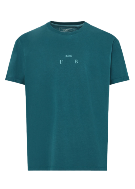 Funky Buddha ανδρικό relaxed fit t-shirt με τύπωμα FBM013-019-04